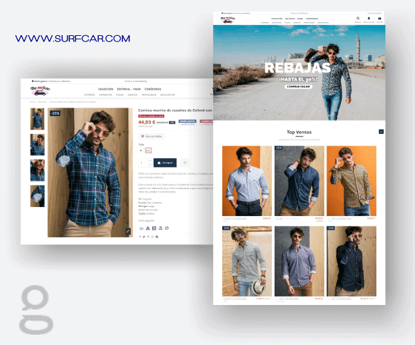Tienda online de camisas para hombre